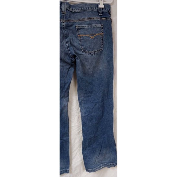 Cruel Girl Utility Fit Womens 13R Medium Wash Mid Rise Bootcut Denim Jeans 36X32 - Picture 14 of 14